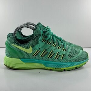 Nike Air Zoom Odyssey Womens Green Teal Running Shoes 749339-303 Size 7